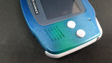 Custom Gameboy advance - metallic green/blue