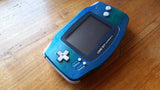 Custom Gameboy advance - metallic green/blue