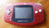 Custom Gameboy advance - metallic pink/red