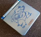 10. Blastoise Themed Gameboy Advance SP