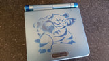 10. Blastoise Themed Gameboy Advance SP