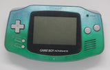 Custom Gameboy advance - metallic green/ sky blue