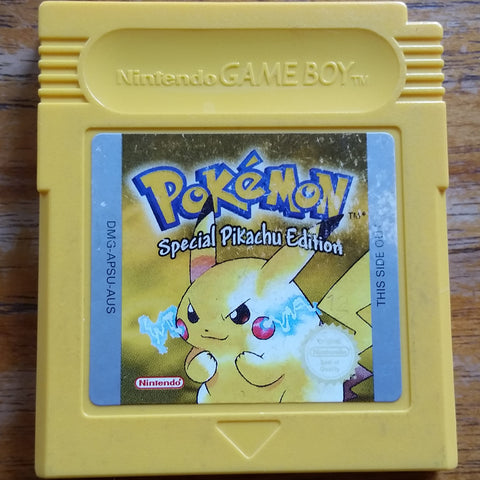 3. Gameboy - Pokemon Yellow - new battery