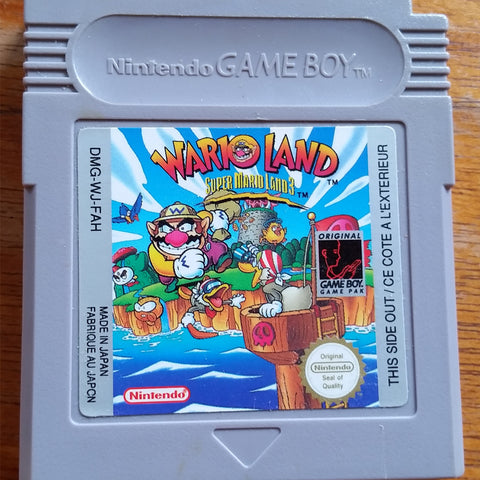 Gameboy -  Super mario land 3 wario land