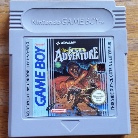 Gameboy -  The castlevania adventure