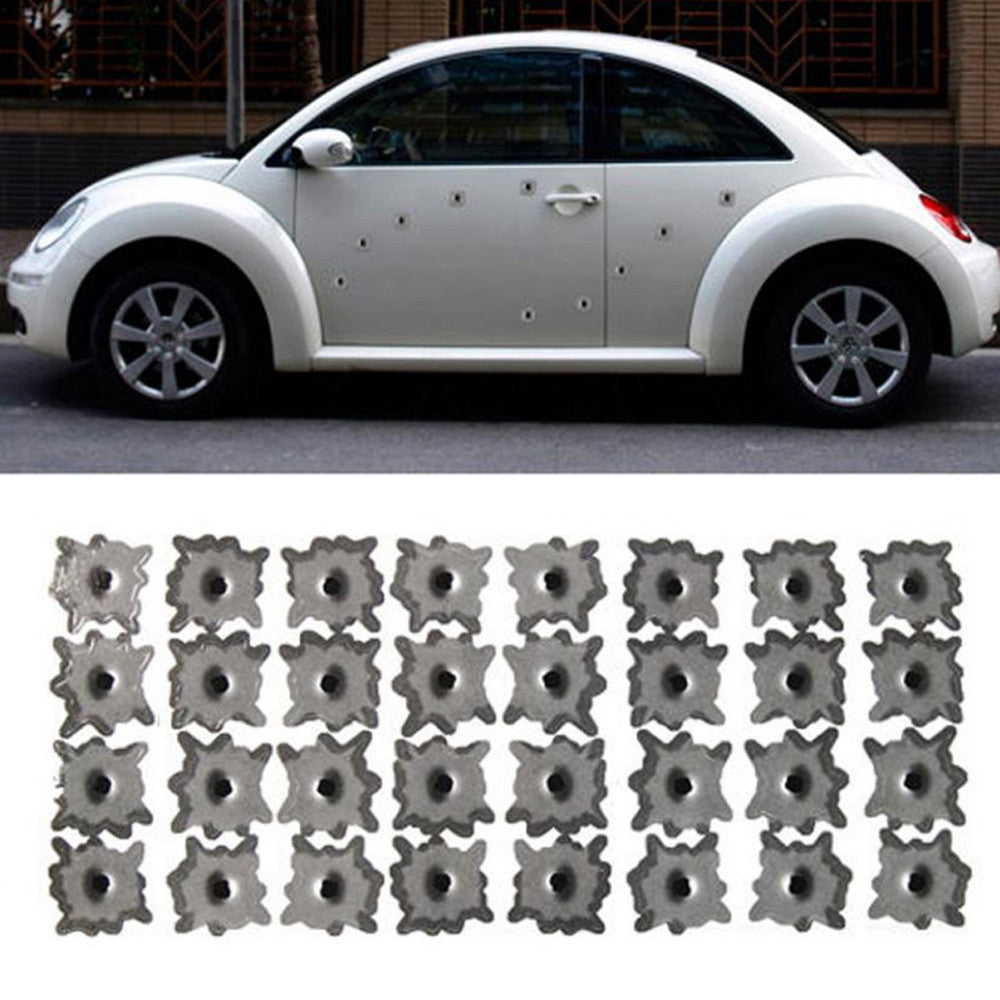 3D Bullet Holes x 24 - Decals stickers