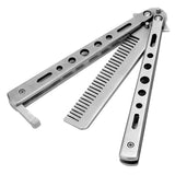 butterfly knife / Switch blade comb