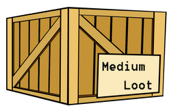 Medium box of loot!