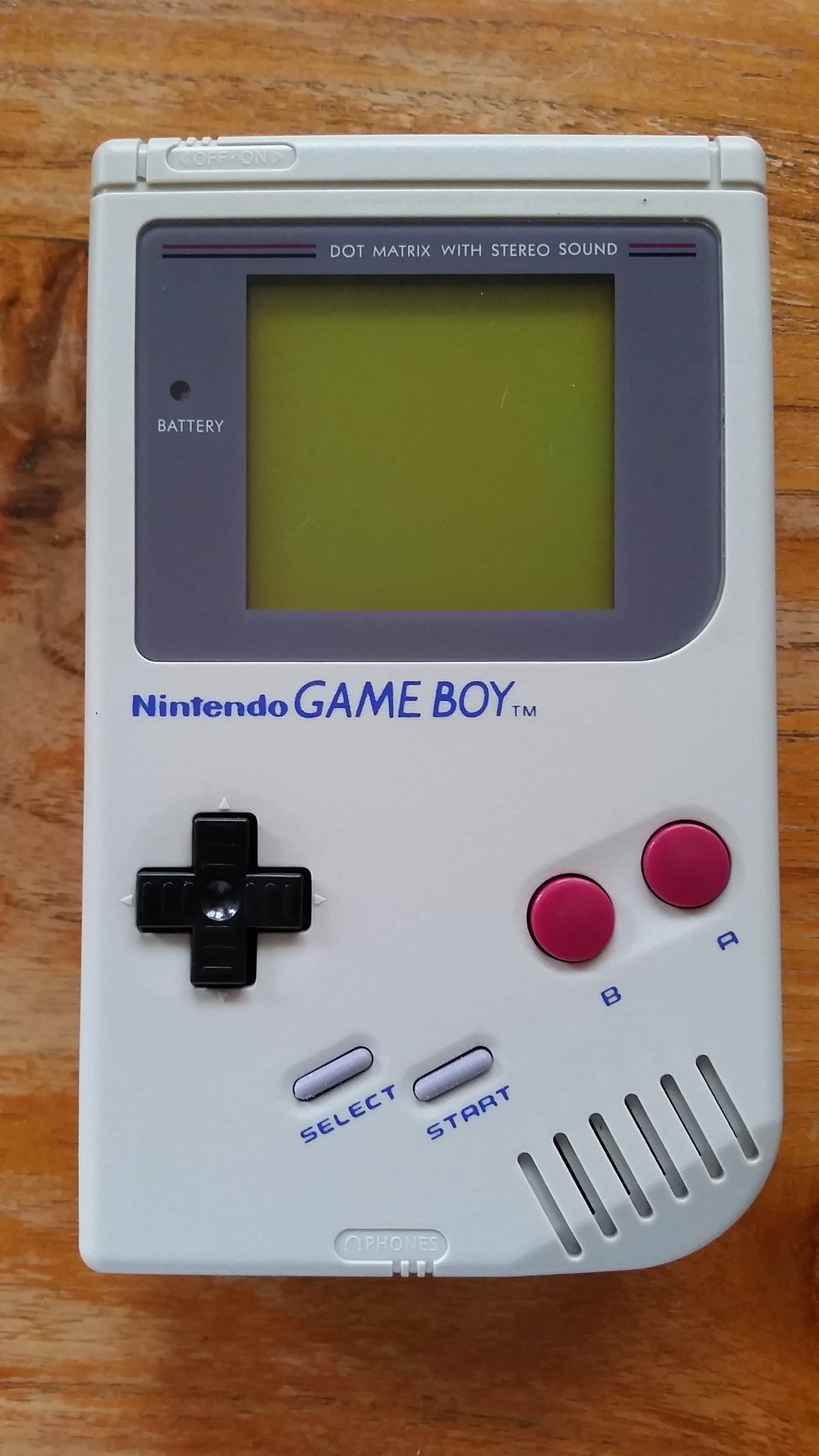 01. Original Gameboy dmg-01 (fat gameboy) – Geek Inventory
