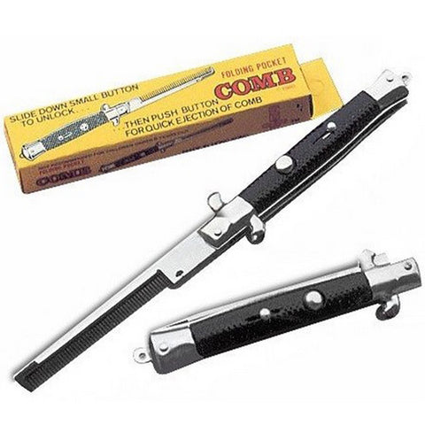 Switch blade comb