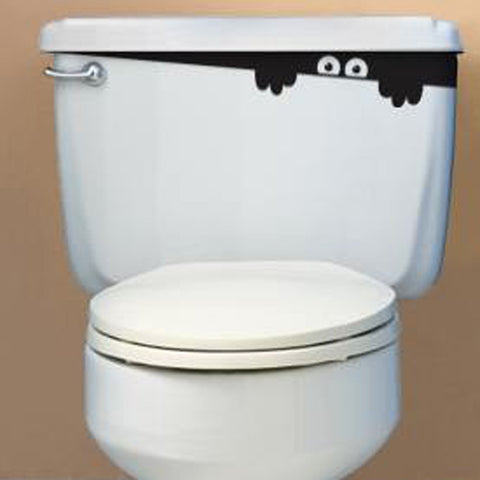 Toilet spy - decal sticker